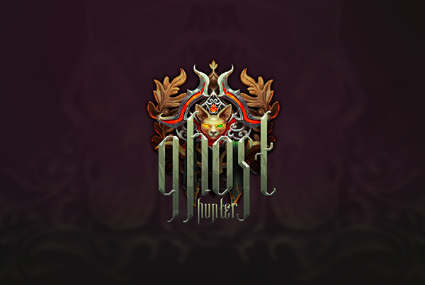 Ghost hunter game logo
