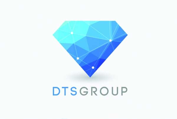 DTS logo + bộ nhận diện