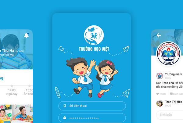 Trường học Việt app/web
